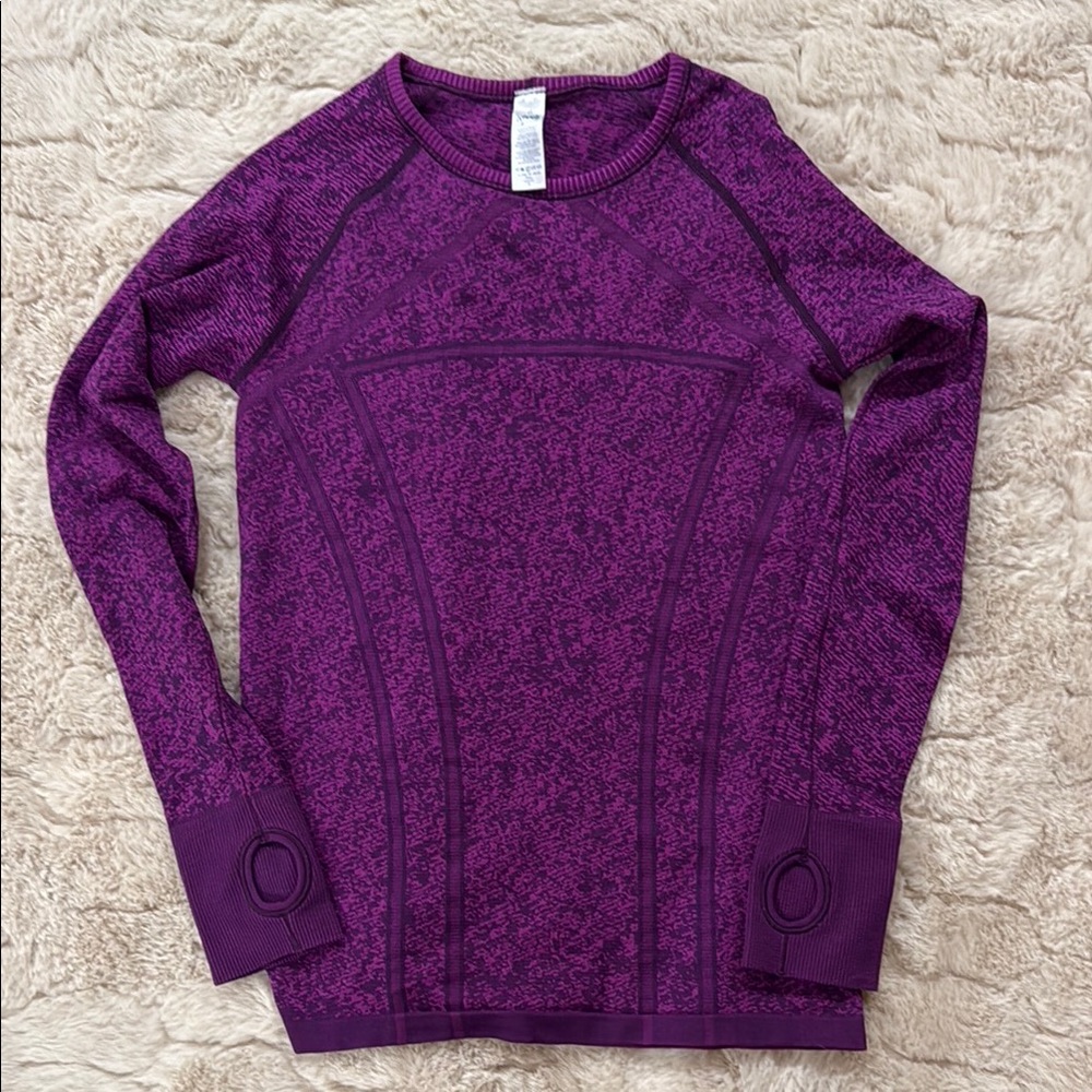 Girl’s ivivva by lululemon Purple Long Sleeve Top